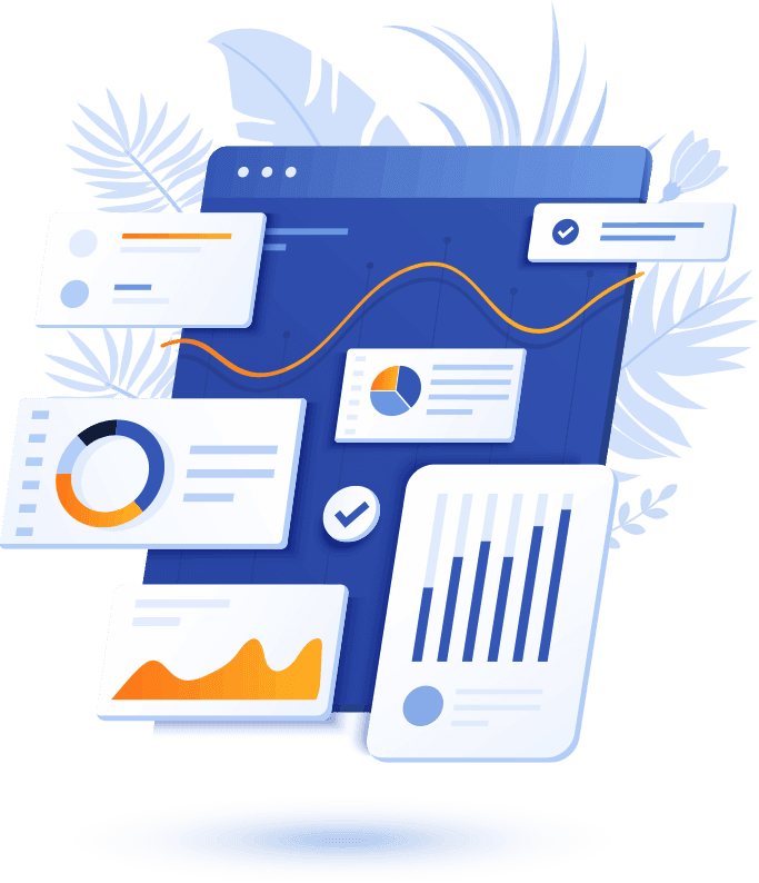 Tablet analytics dashboard